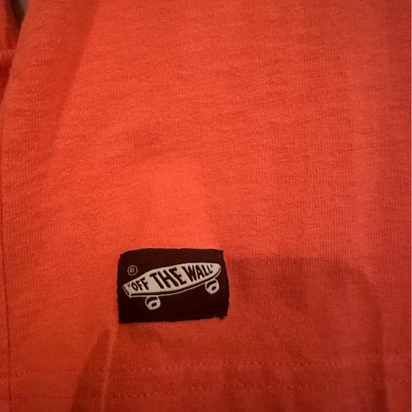 Men’s pink/ melon long sleeve by vans - Picture 3 of 3